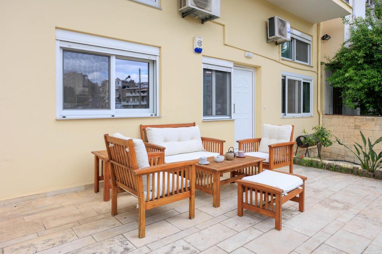 Electra Modern Apartment With Cozy Garden Heraklion  Екстер'єр фото