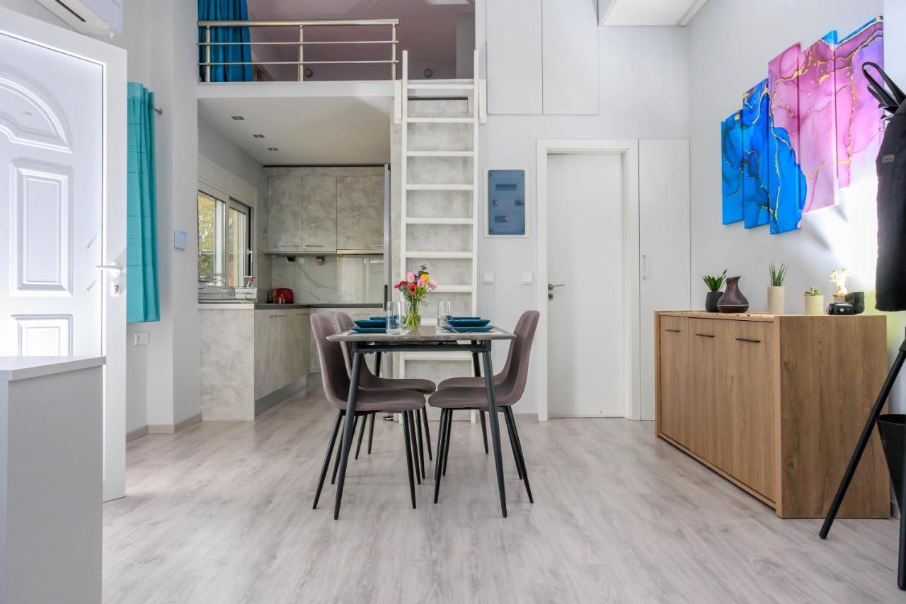 Electra Modern Apartment With Cozy Garden Heraklion  Екстер'єр фото